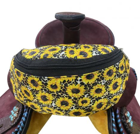 Showman Insulated Nylon Saddle Pouch