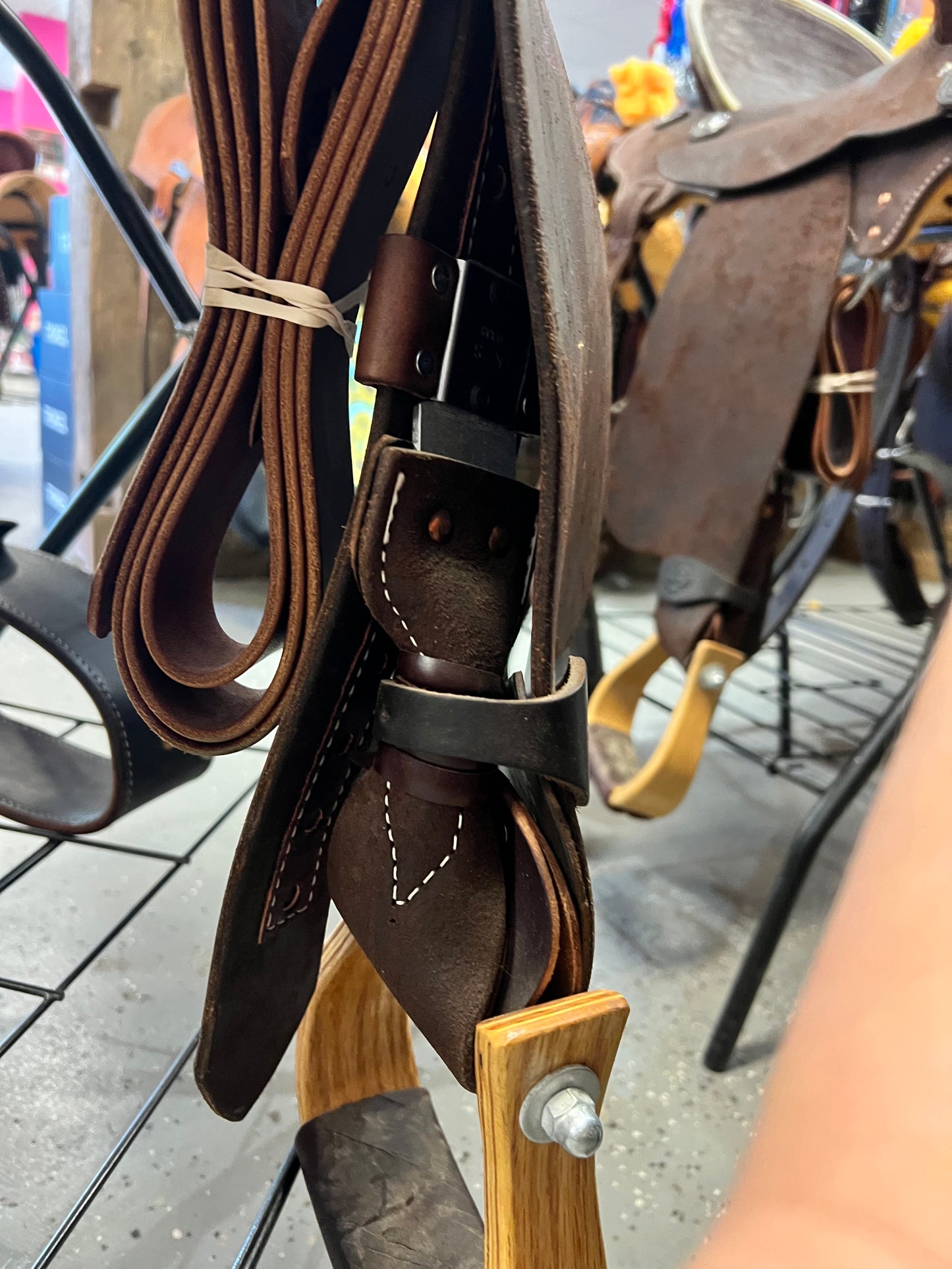 Circle L Spinal Relief Saddle Rough Out