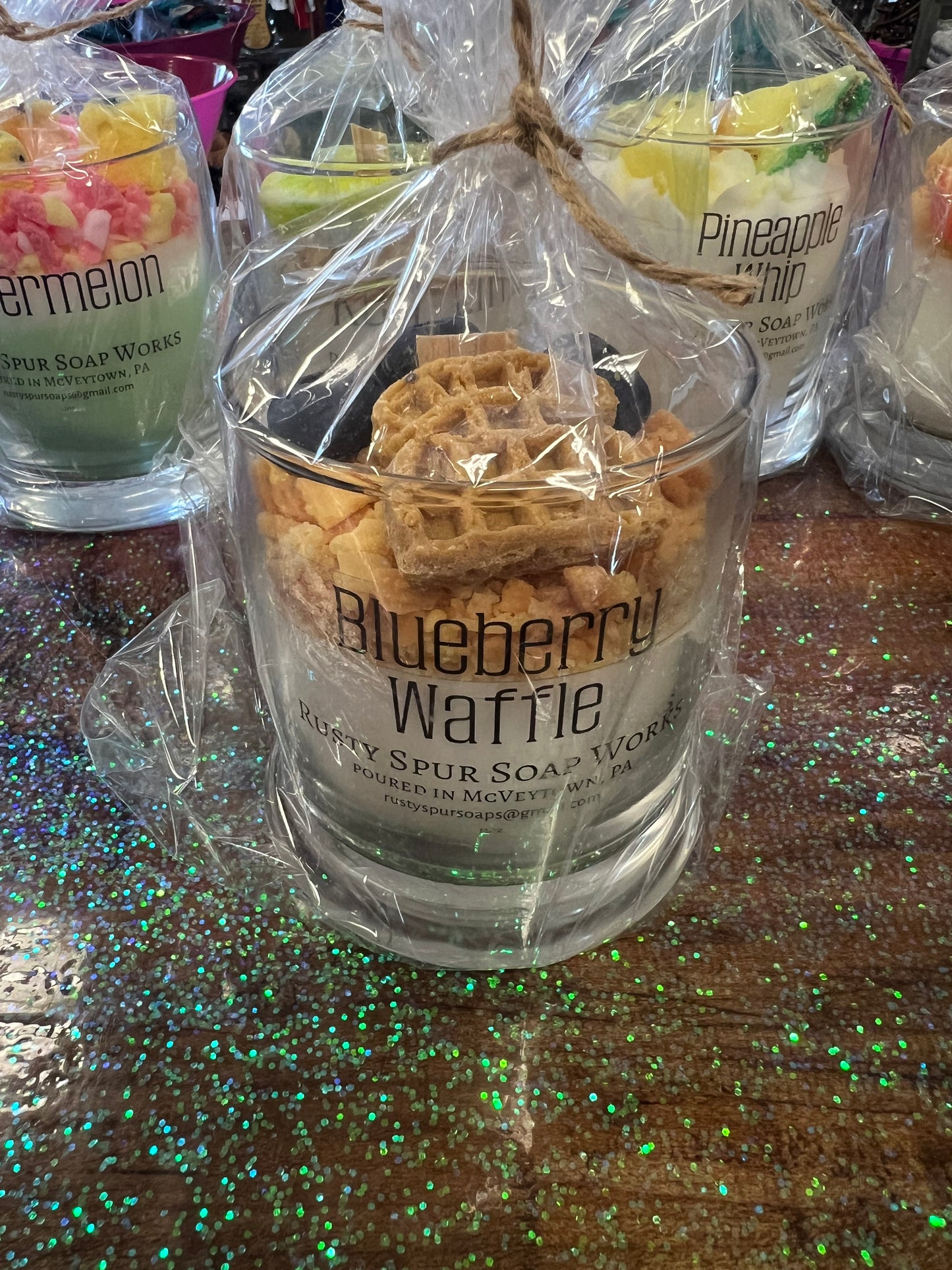 Rusty Spur Soap Works 8oz candle