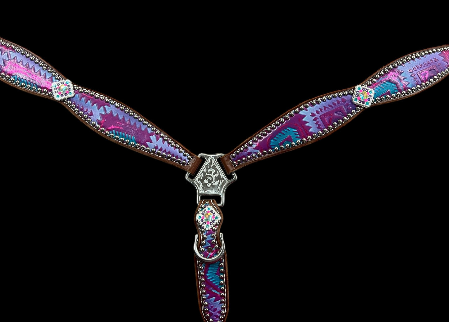 Rio Aztec on medium leather