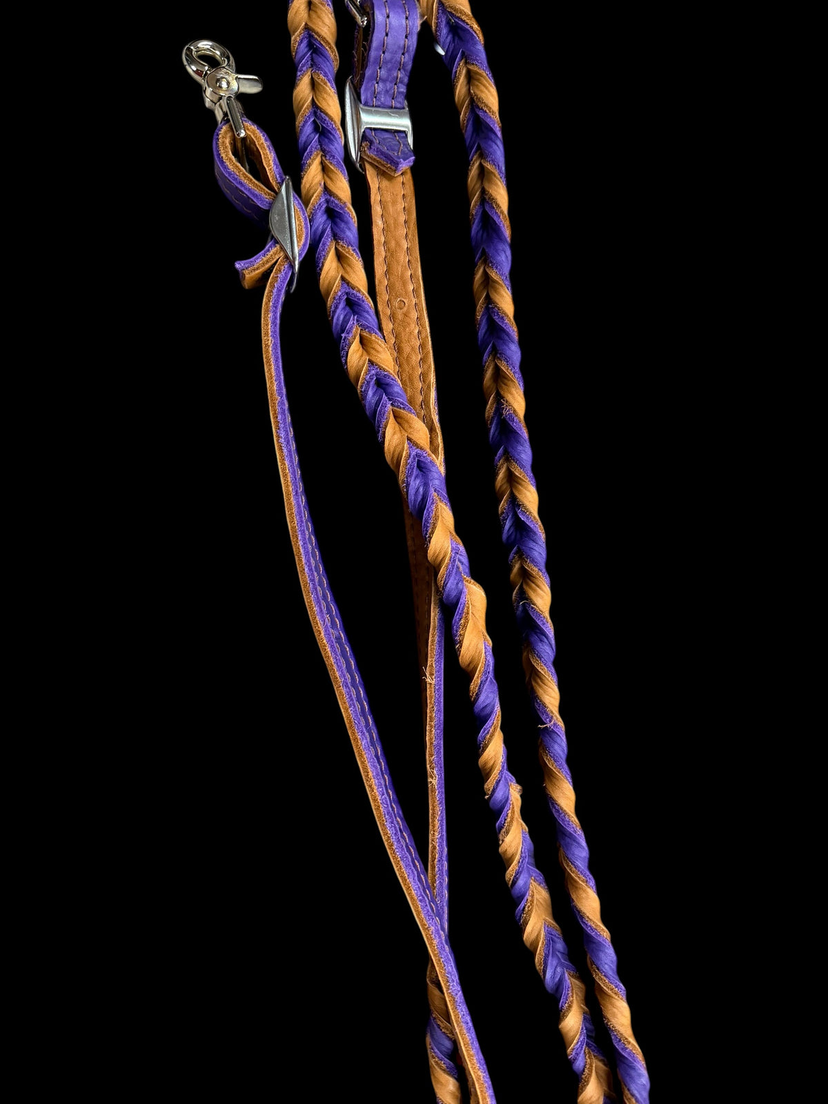 Super soft leather reins 8' plus