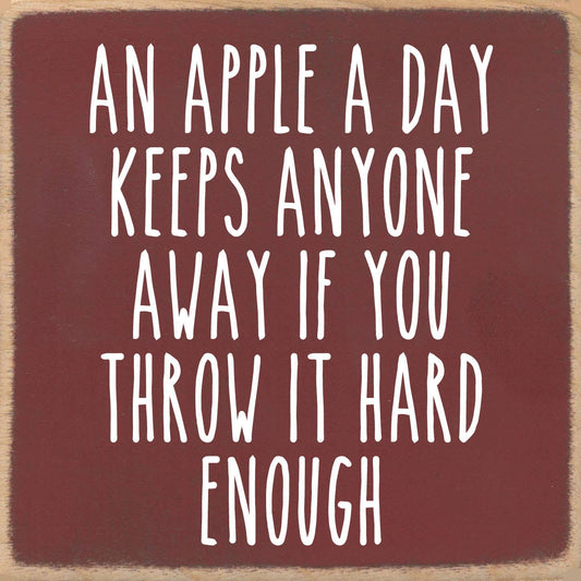 5X5-213 An Apple Shelf Sitter