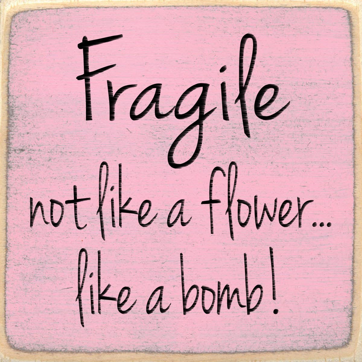4X4-235 Fragile Shelf Sitter