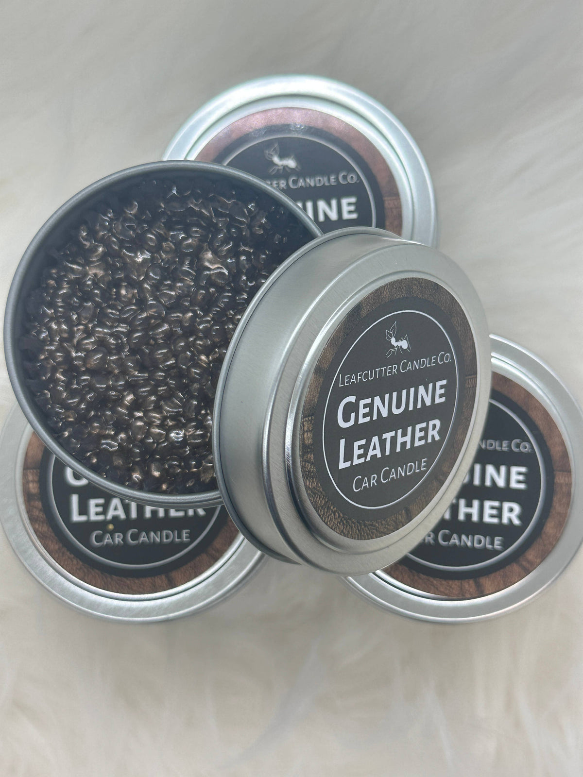 Car Candle: Blue Steel