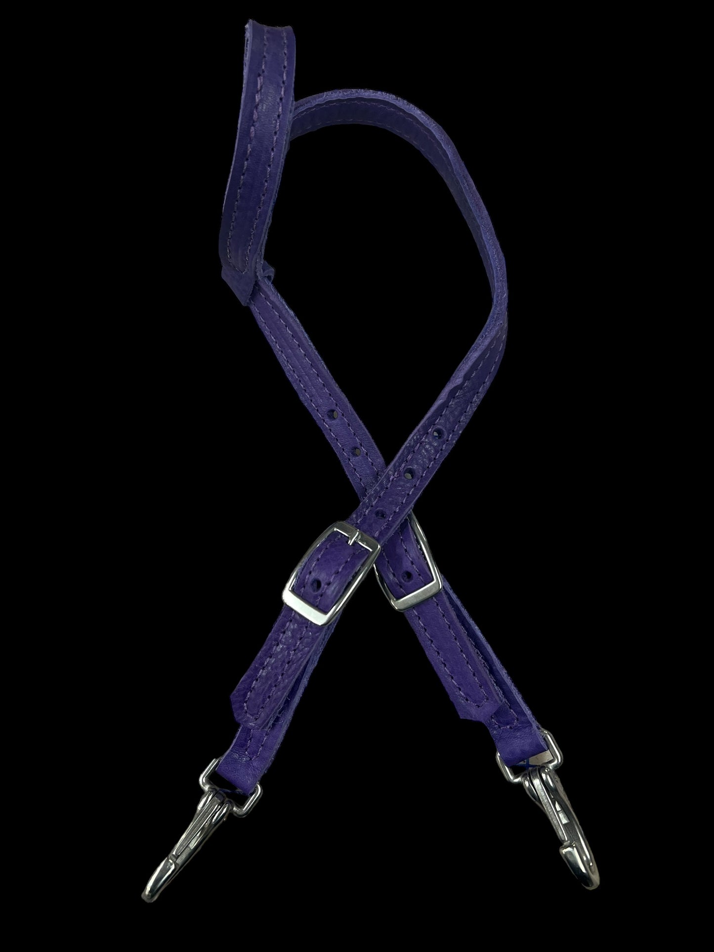 Super Soft leather quick change headstall