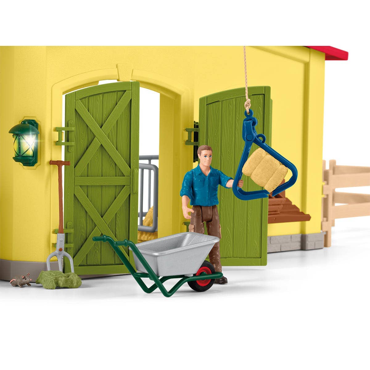 Large Farm (Yellow)  Farm Figurine Toys Play Set
