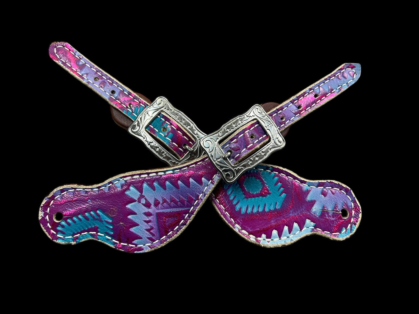 Rio Aztec on medium leather