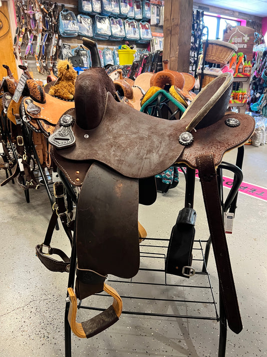 Circle L Spinal Relief Saddle Rough Out