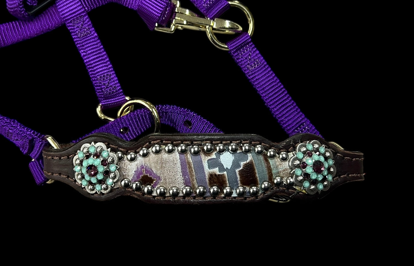 Mini Horse and Pony sized bling halters