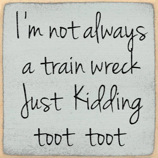 4x4-1063 Toot toot Shelf Sitter