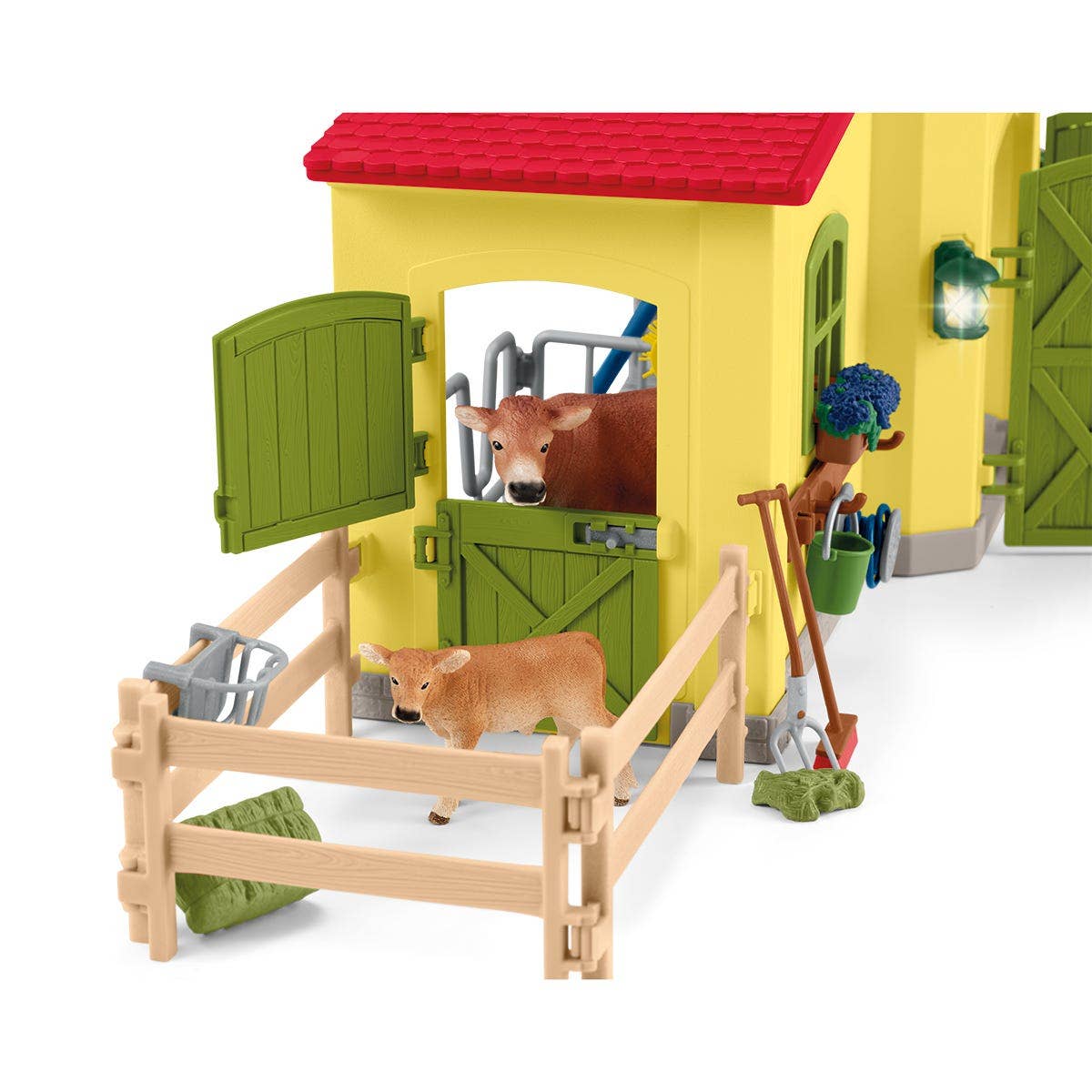 Large Farm (Yellow)  Farm Figurine Toys Play Set