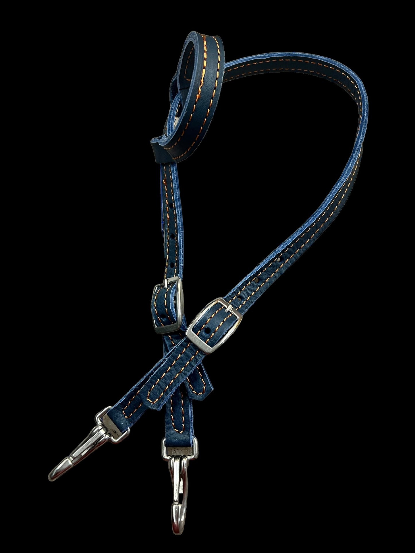 Super Soft leather quick change headstall