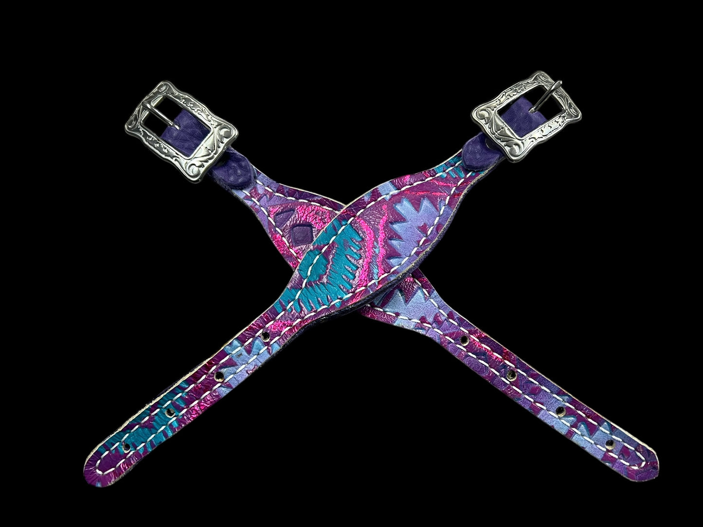 Rio Aztec on medium leather