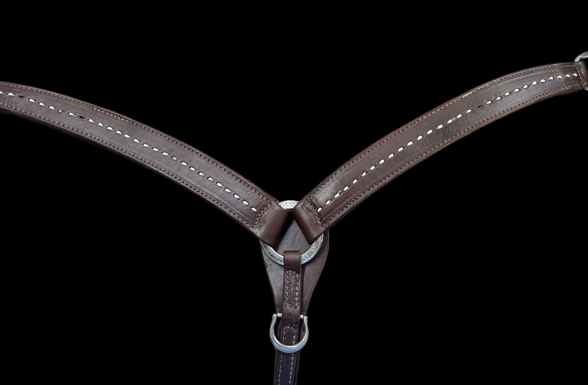 Buckstitched Breast Collar