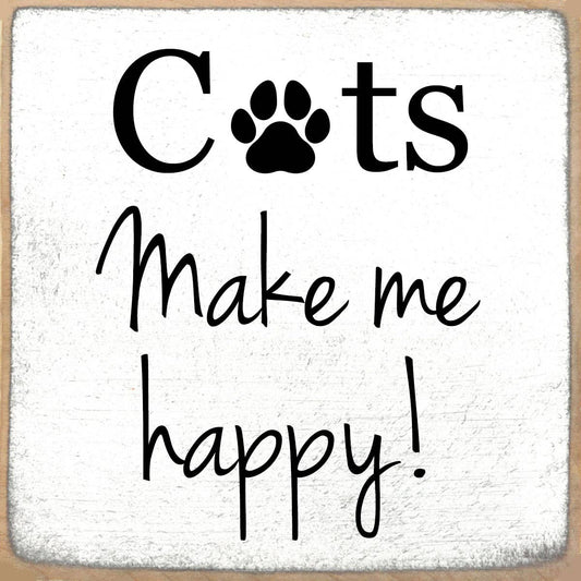 4X4-1006 Cats Happy Shelf Sitter