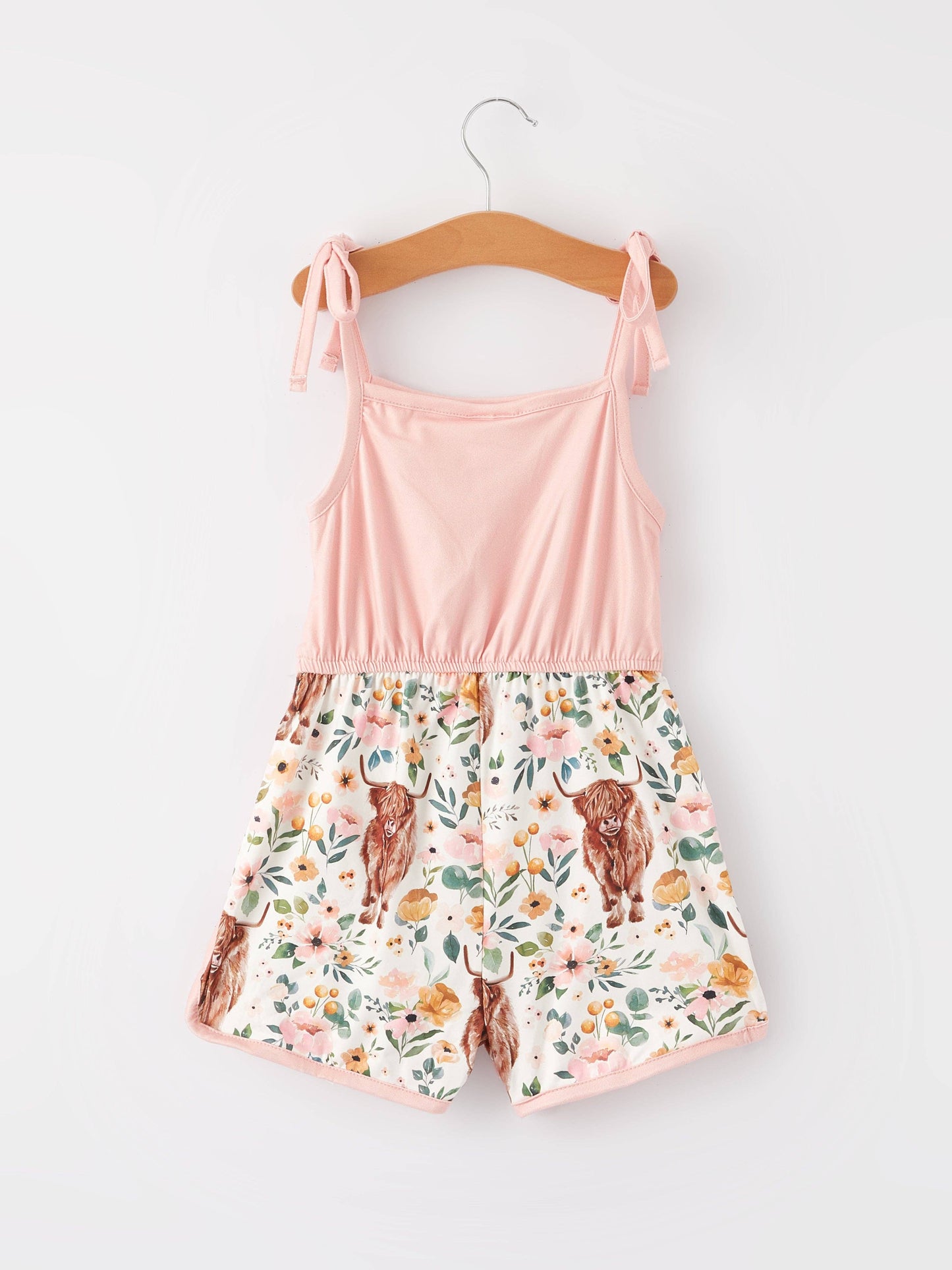 Cow Floral Jumpsuit