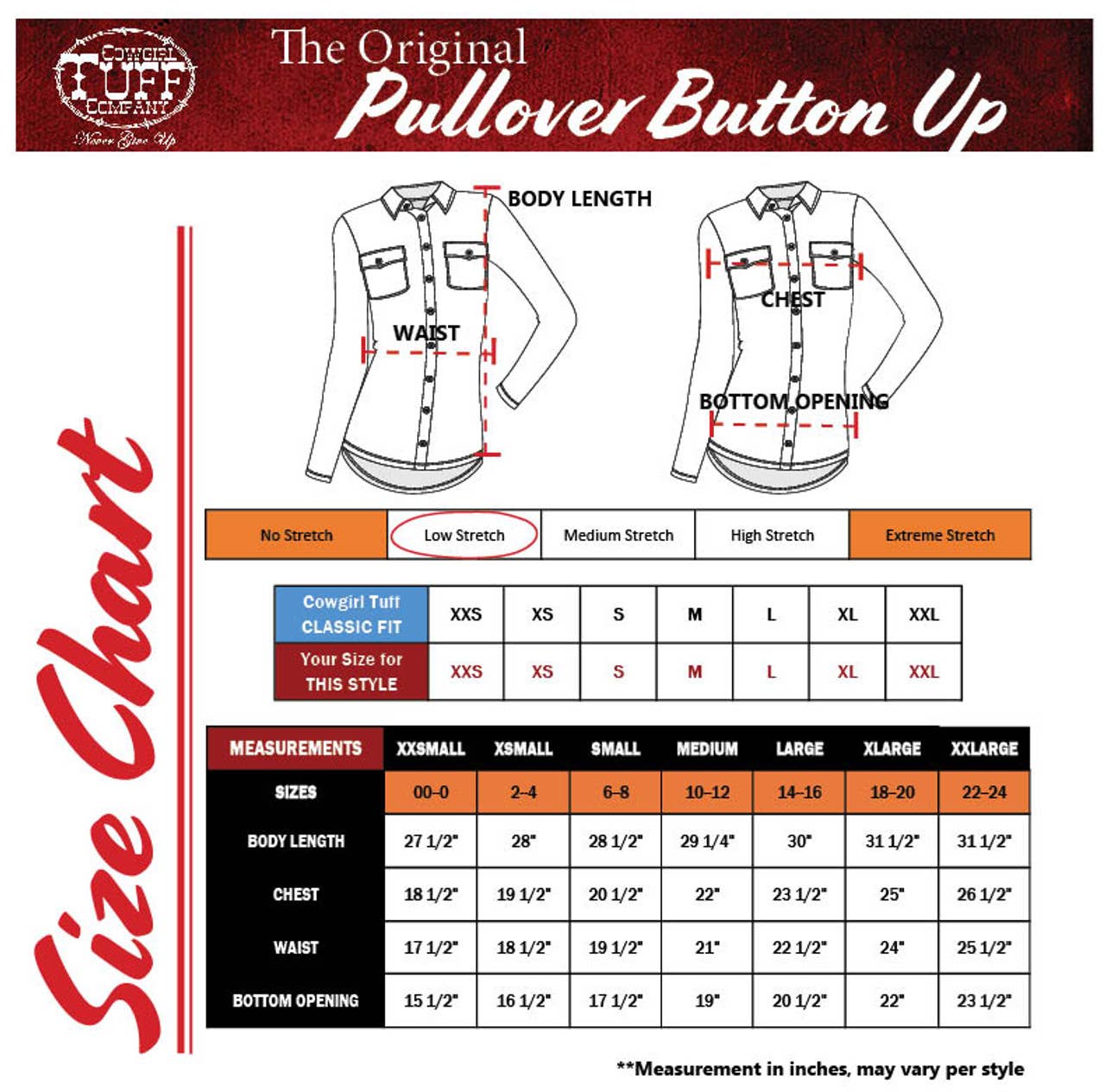 Pullover Button Up with Silver Metallic Foil Stretch